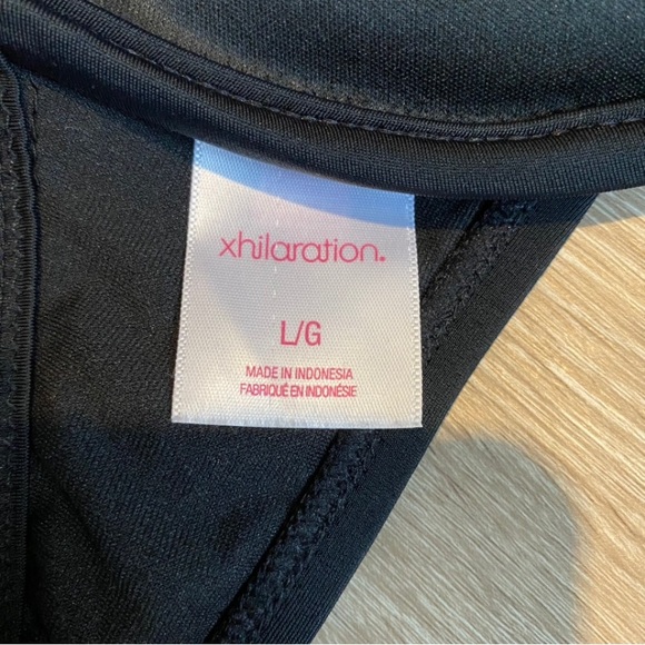 Xhilaration Push Up Bikini Top, Large, Black - Picture 4 of 5